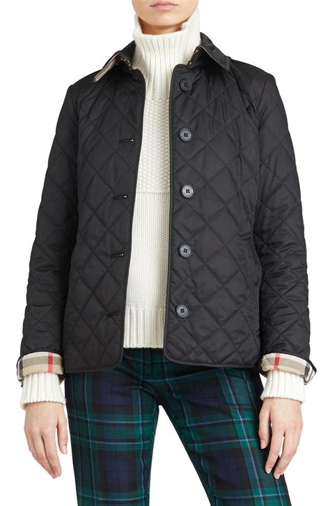 Burberry quilted jacket nordstrom rack